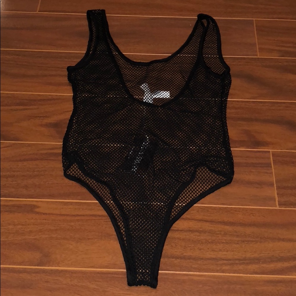 Fishnet bodysuit